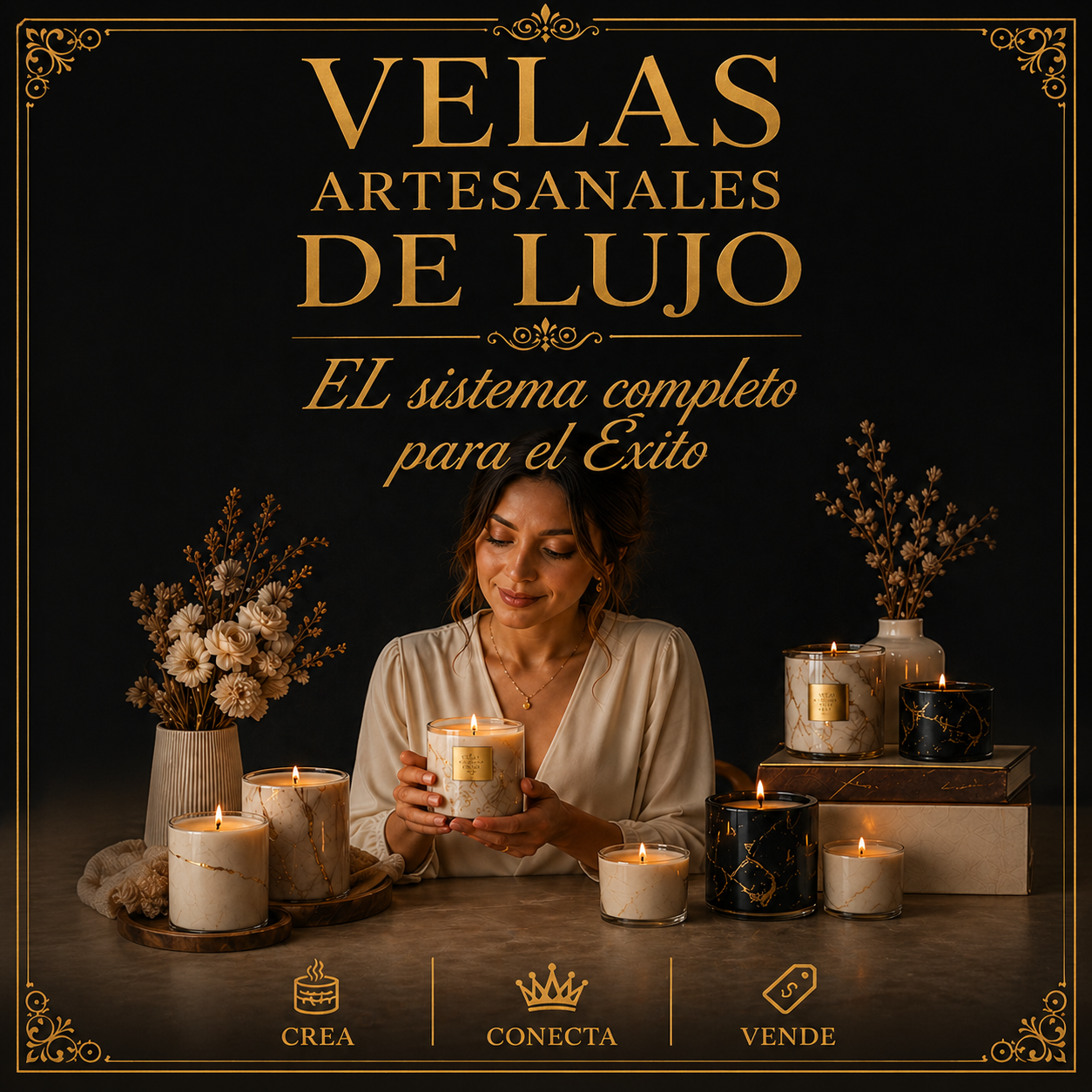 Velas Artesanales de Lujo